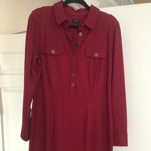 Talbots Burgundy Dress